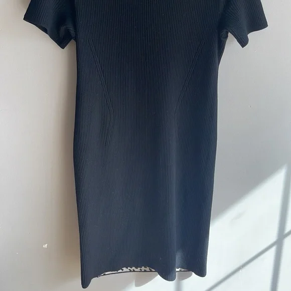 TORY BURCH Gemma Pony Dot Sweater Dress
Merino Wool XL Stretch Dot Ribbed Black - Picture 7 of 10
